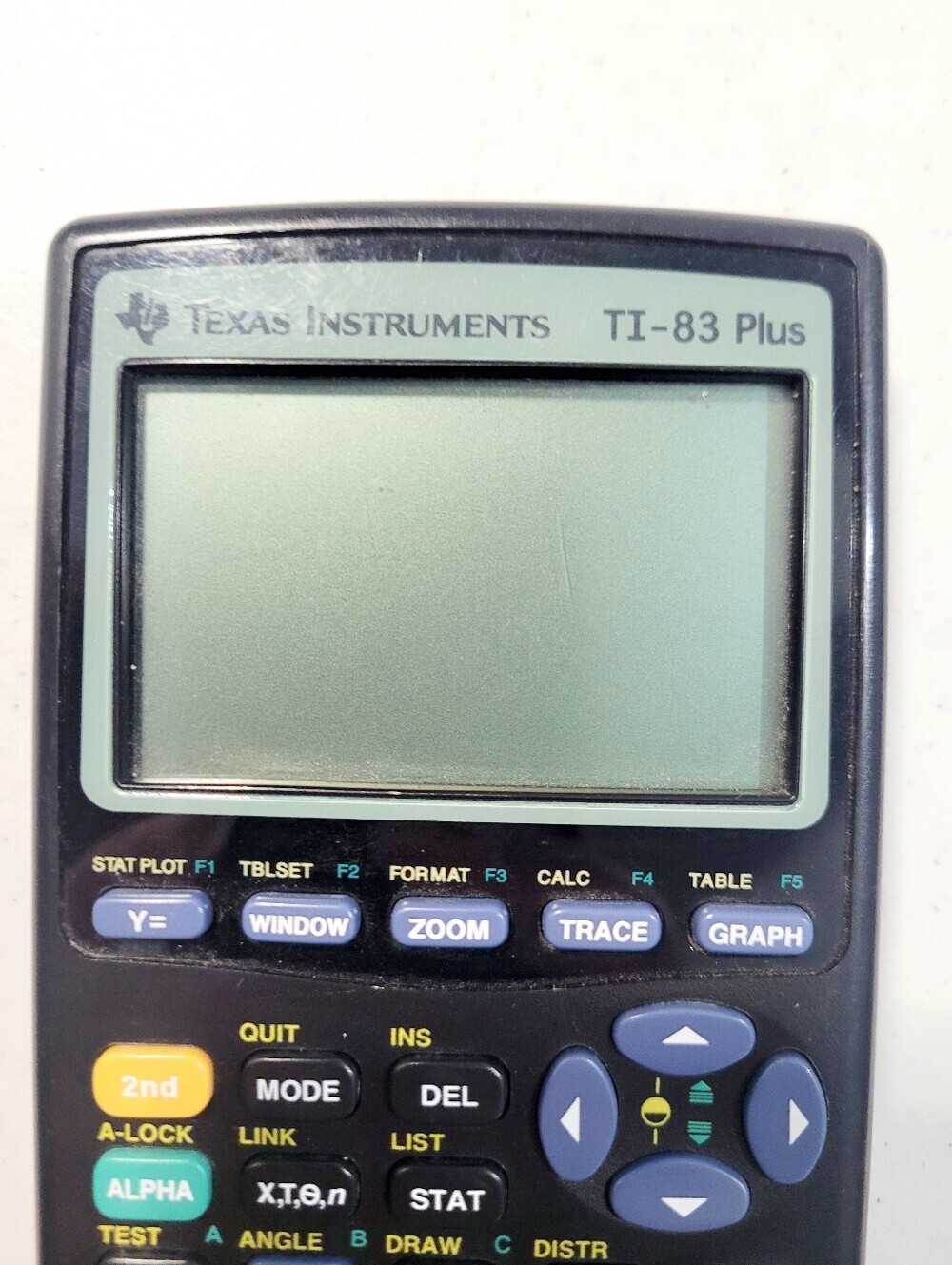 Texas Instruments TI-83 Plus Graphing Calculator Tested Works Student School - Picture 2 of 5